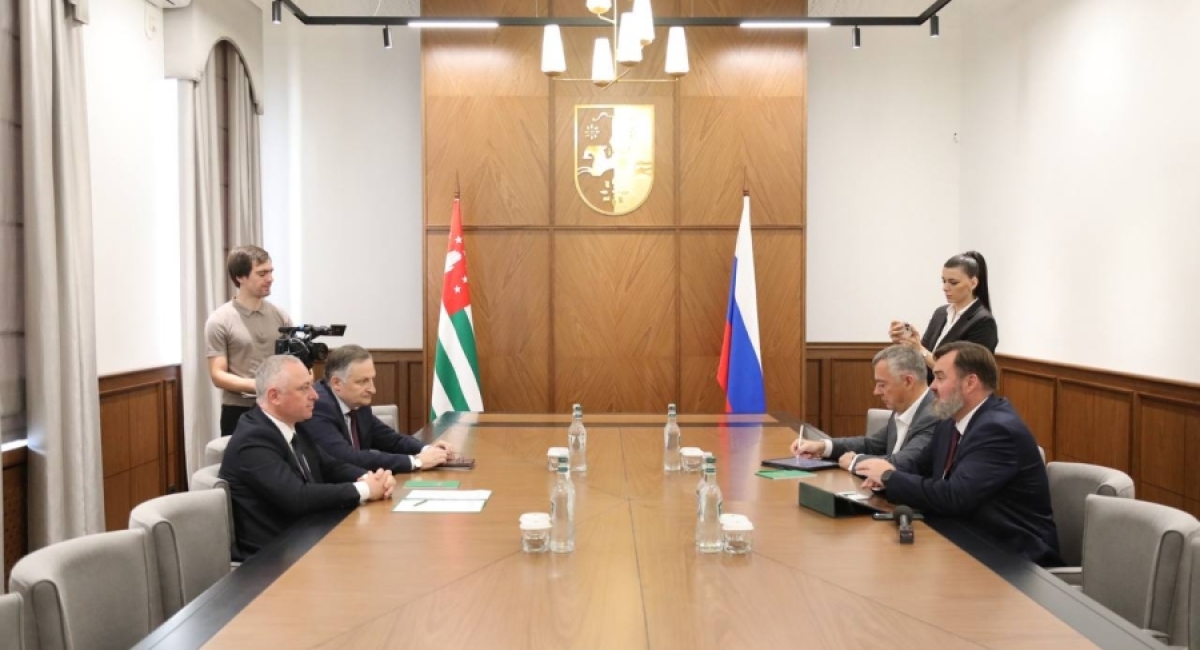 Встреча Президента Абхазии с гендиректором АНО 