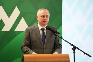 President Badra Gunba spoke at the opening of the second season of the 