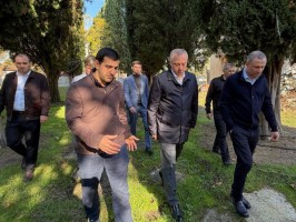 Президент проинспектировал ремонт школы в Цандрипше