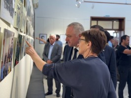 Президент Абхазии Бадра Гунба посетил Гудаутский музей Отечественной войны народа Абхазии имени Сергея Дбар