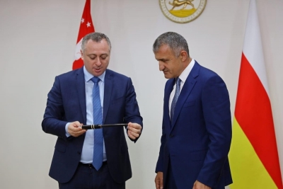 The Official Abkhazian Delegation Headed by Vice President Badra Gunba is Participating in the Festive Events on the Occasion of the 30th Anniversary of the Establishment of the Republic of South Ossetia