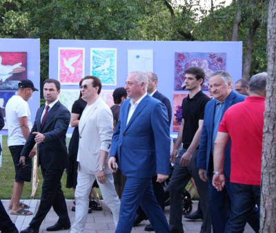 Abkhazian President Badra Gunba is participating in a celebratory concert dedicated to the 2510th anniversary of Sukhum.