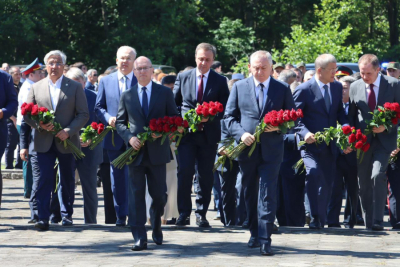 A flower-laying ceremony was held in the village of Tamish at the Memorial of Glory in memory of those who died in the Patriotic War of the Abkhazia of 1992–1993. The event is timed to the 33rd anniversary of the amphibious landing of the Tamish.