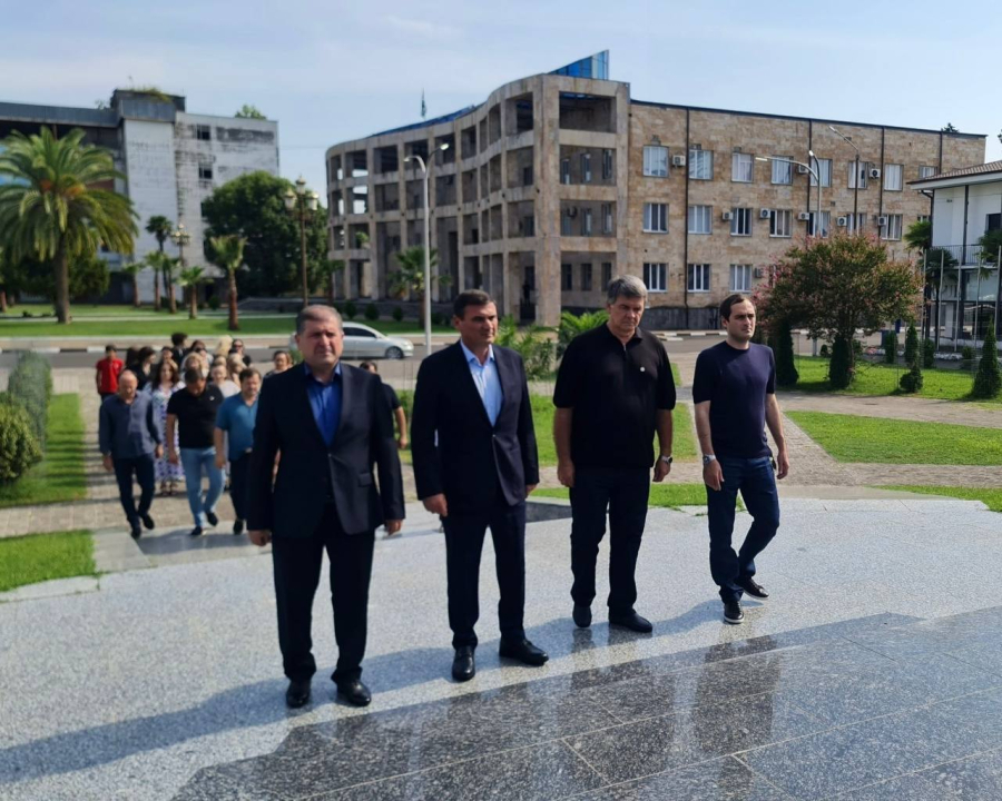Vice President of Abkhazia Beslan Bigvava took part in events dedicated to the memory of the missing