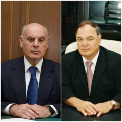 During the working visit to Moscow, President of Abkhazia Aslan Bzhaniya held talks with the former President of the Republic of Adygea, an entrepreneur, and philanthropist, a great friend of Abkhazia, Hazret Sovmen.