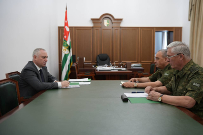 President Badra Gunba instructed to prepare a legislative framework for the reform of the Armed Forces of Abkhazia