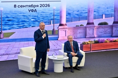 During his working visit to Bashkortostan, President of Abkhazia Badra Gunba met with representatives of the business community, the expert and scientific community, as well as students.